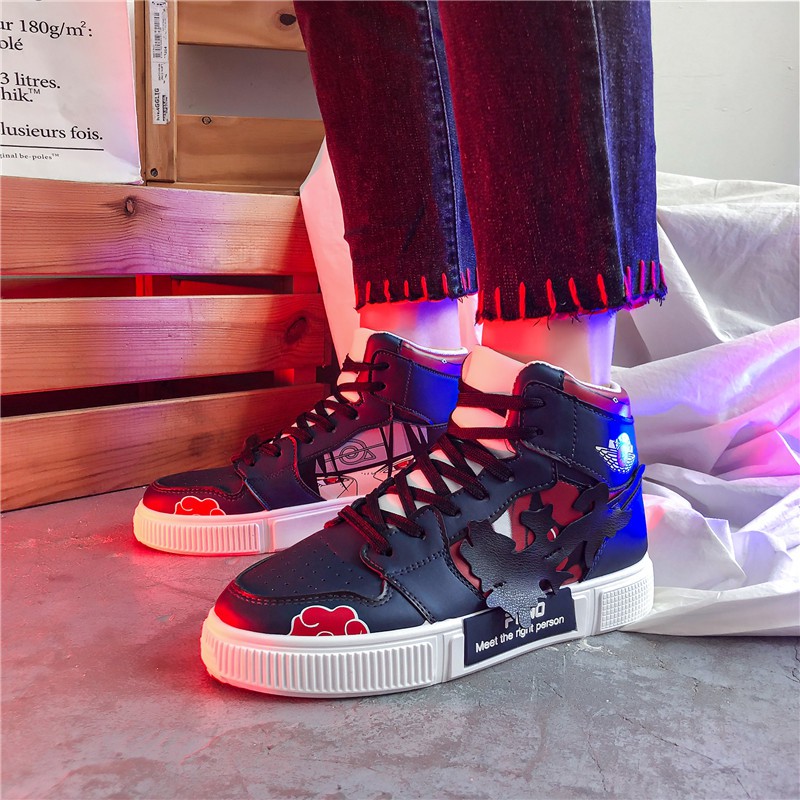 [Mã FAGREEN245 giảm 10% tối đa 30K đơn 99K] Naruto patterned sneakers for men | BigBuy360 - bigbuy360.vn