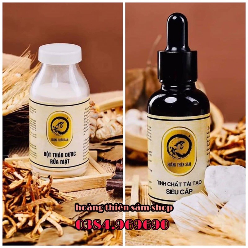 combo Hoàng Thiên Sâm truyền thống ⚡️Freeship ⚡️cho làn da trắng Hồng mịn màng