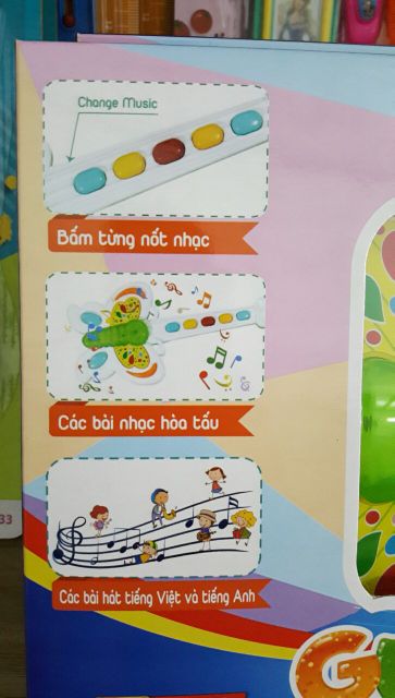 Đồ chơi phát nhạc ĐÀN ĐIỆN TỬ  CHO BÉ ( HÀNG CHÍNH HÃNG)