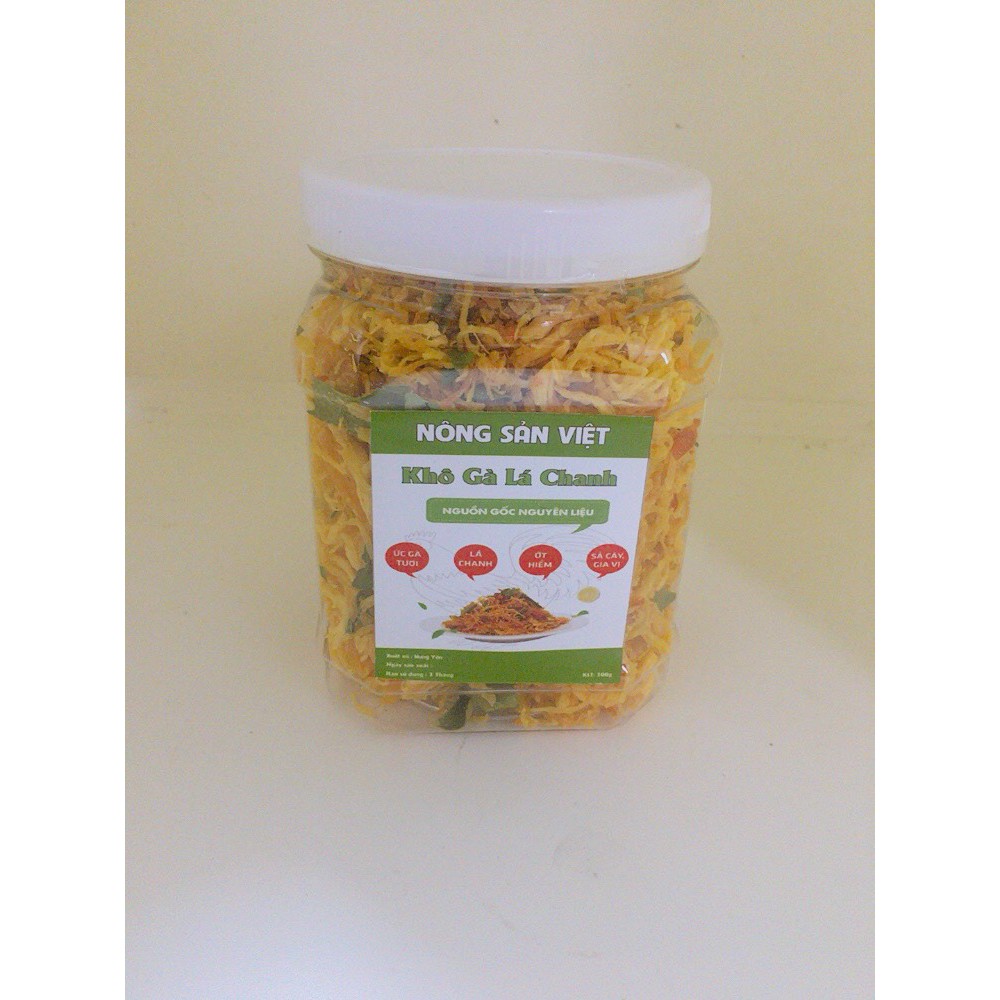 1kg khô gà lá chanh (cay vừa) - Nông Sản Việt