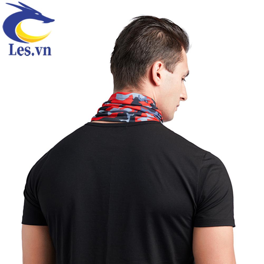 Khăn Ống Bandana Thể Thao Bằng Lụa Lạnh Đa Ứng Dụng