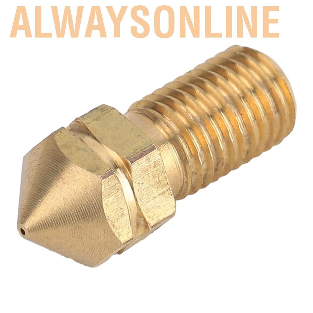 Alwaysonline Printer Parts Nozzle Small Tip High UM3 for 3.0mm Consumables