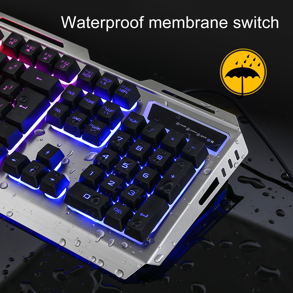 Bàn Phím Cơ Chơi Game Có Dây USB Nhỏ Gọn Cho PC
