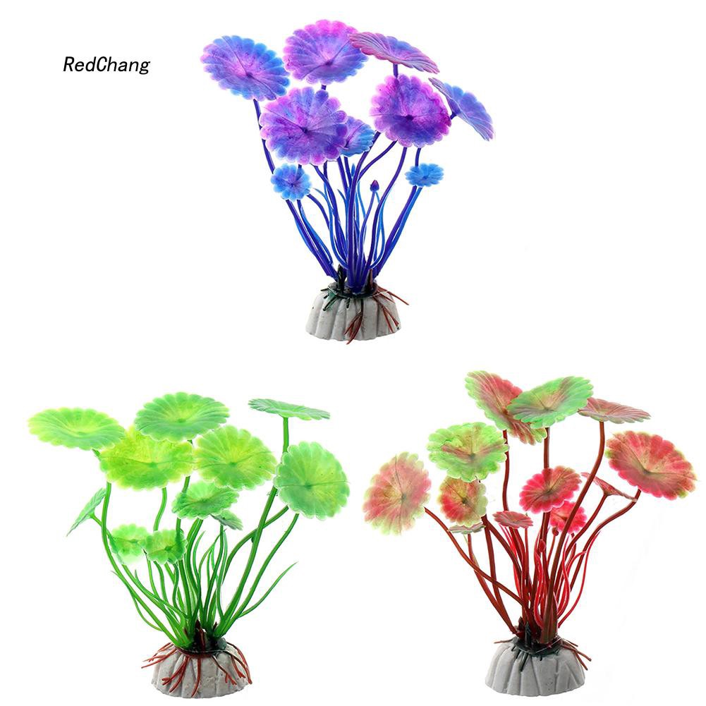 Cỏ nhựa trang trí hồ cá