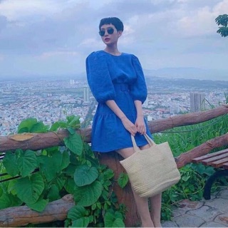 Váy zara xanh coban (Đã bán)