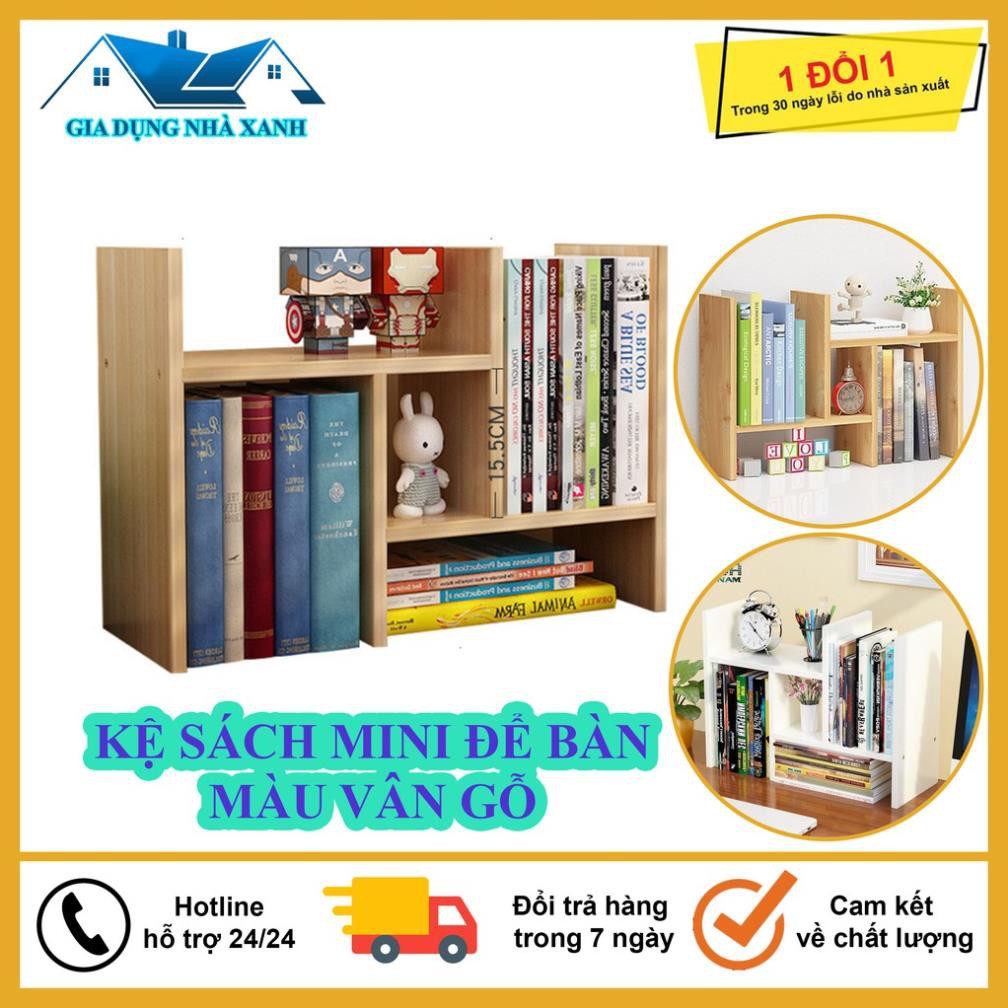 Kệ Sách Mini, Giá Để Sách, Tài Liệu Văn Phòng Trên Bàn Làm Việc Bằng Gỗ, Trang Trí Bàn Làm Việc - Siêu Tiện Dụng