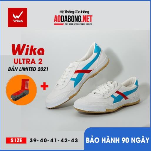 Giày đá bóng, đá banh, thể thao  Siêu Phủi Bata Wika Ultra 2/3 BỀN ĐẸP - chính hãng Wika. Tặng tất