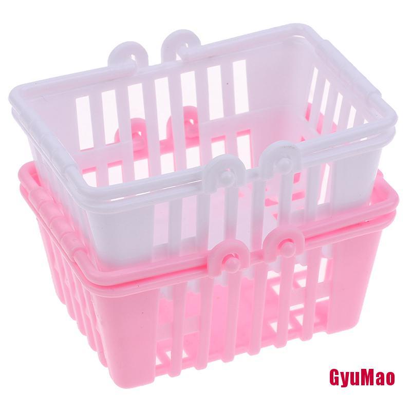 Giỏ Mua Sắm Mini Trang Trí Nhà Búp Bê Xinh Xắn