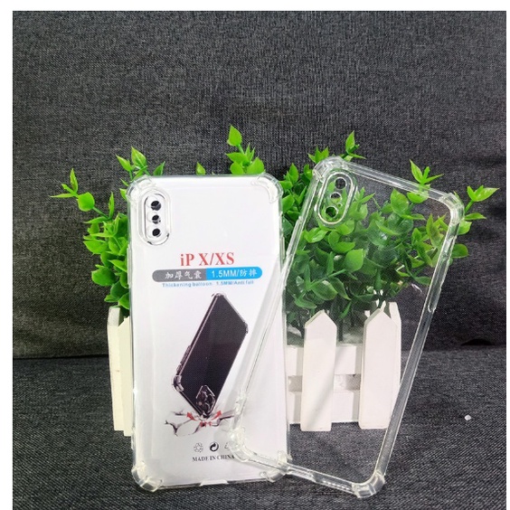 IPhone X,XS,XS max,XR -Ốp lưng trong suốt chống sốc 4 Góc Bảo vệ Camera