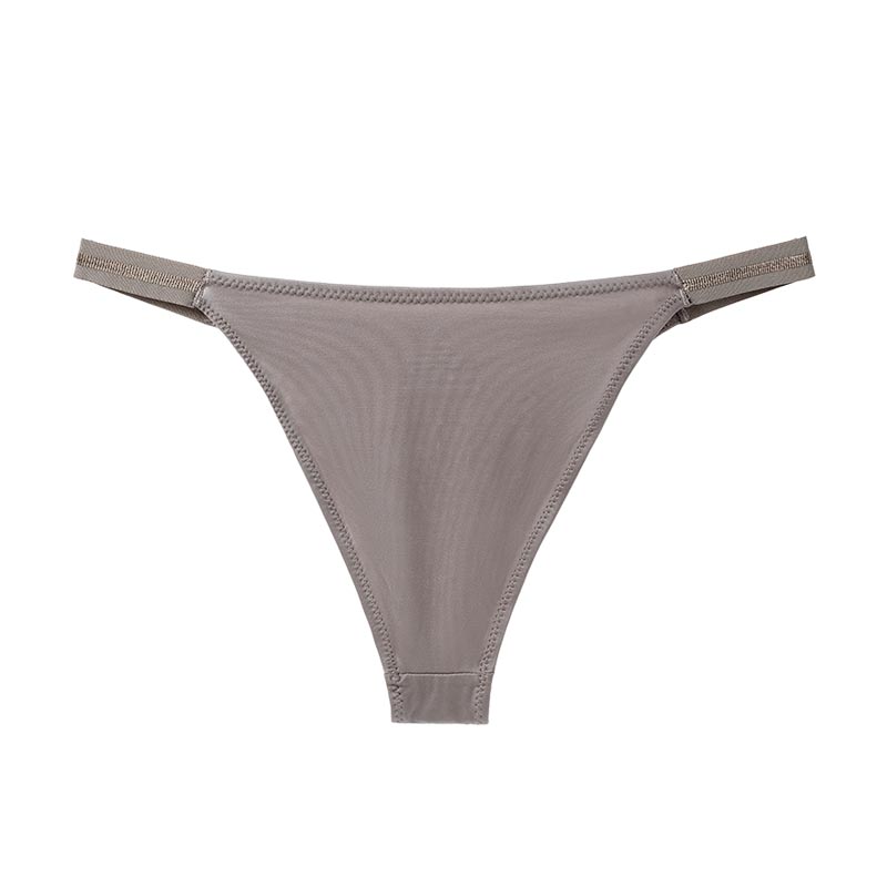 Quần lót không đường may màu trơn thời trang 2021 dành cho nữ