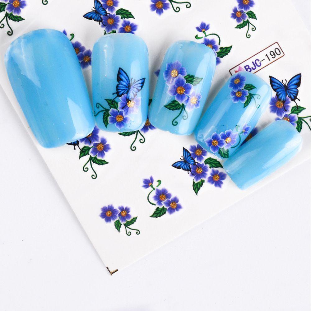 Miếng Dán Trang Trí Móng Tay Chủ Đề Giáng Sinh Ốp|Decal Nước Dán Móng Nghệ Thuật