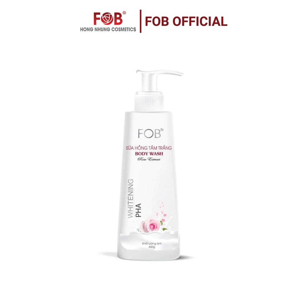 Sữa hồng tắm trắng - FOB® BODY WASH