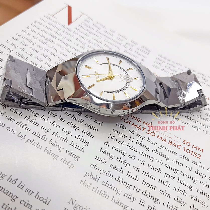 Đồng Hồ Nam R.ADO Jubile RDJH6604GHM  Kính Vỏ Dây Sapphire Đính Đá Cao Cấp