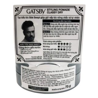 Wax tóc Gatsby Styling Pomade