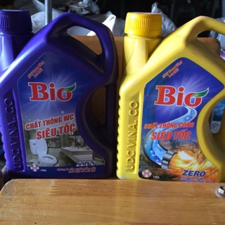Chất thông cống và WC siêu tốc chai lớn 1,6l