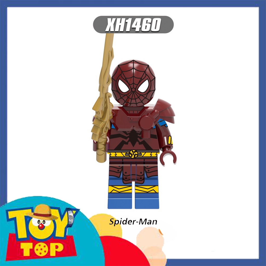Đồ chơi lắp ráp mini phiên bản người nhện Spider man đa vũ trụ xếp hình Spiderman X0281