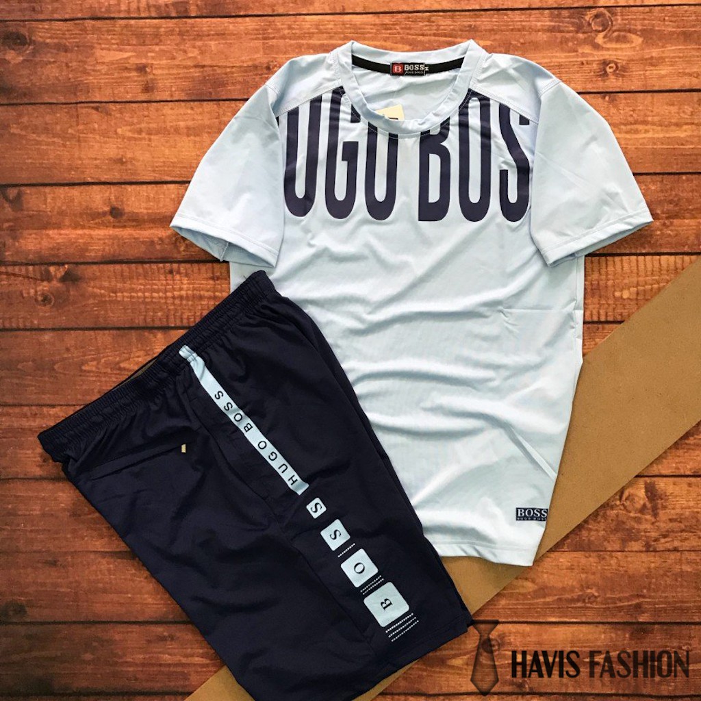 [Free Ship 40k] Set đồ bộ quần áo thể thao nam phối cổ tròn nam tính ( đồ tập gym, chạy bộ, cầu lông ) SDBSTD005 | BigBuy360 - bigbuy360.vn