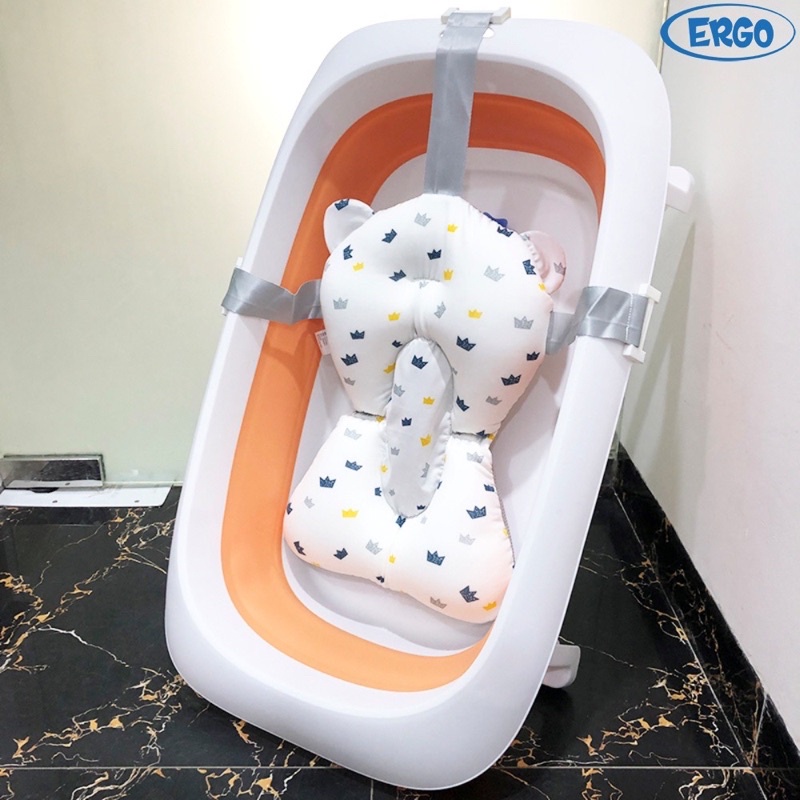 Chậu tắm gấp mở gọn nhẹ cho bé - Bảo hành 12 tháng