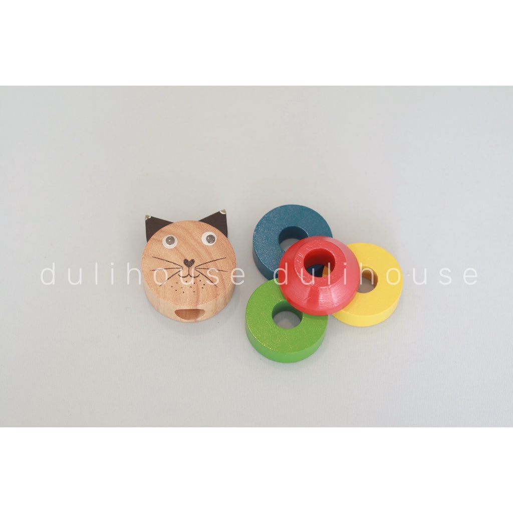 Đồ chơi gỗ lắp ráp hình con vật, phát triển tư duy logic và trí tưởng tượng phong phú
