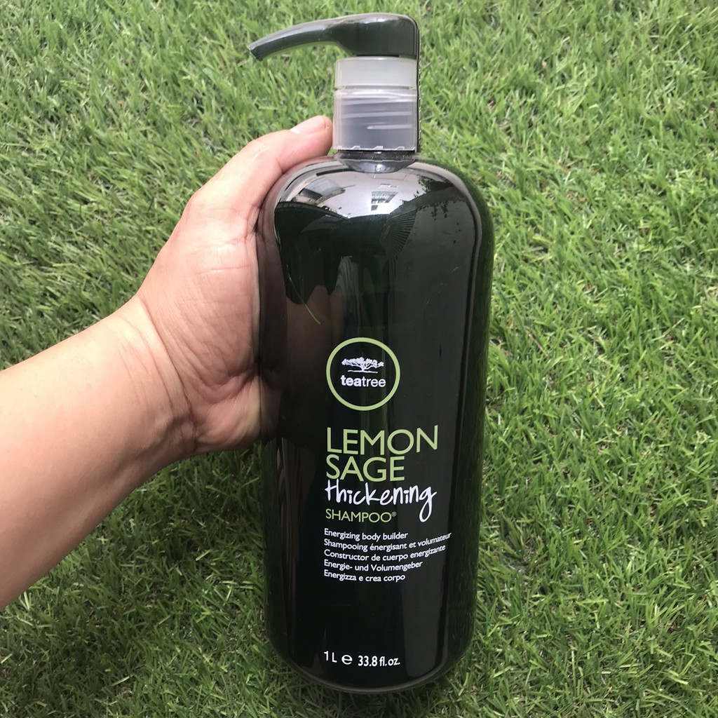 Dầu gội kiềm dầu dành cho tóc dầu Lemon Sage Thickening Shampoo Paul Mitchell 1000ml