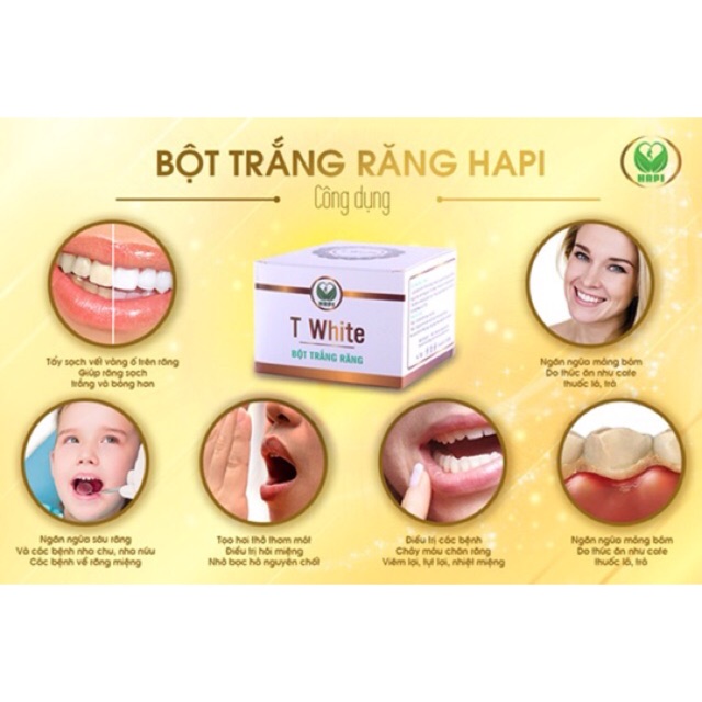 BỘT TRẮNG RĂNG " T White "