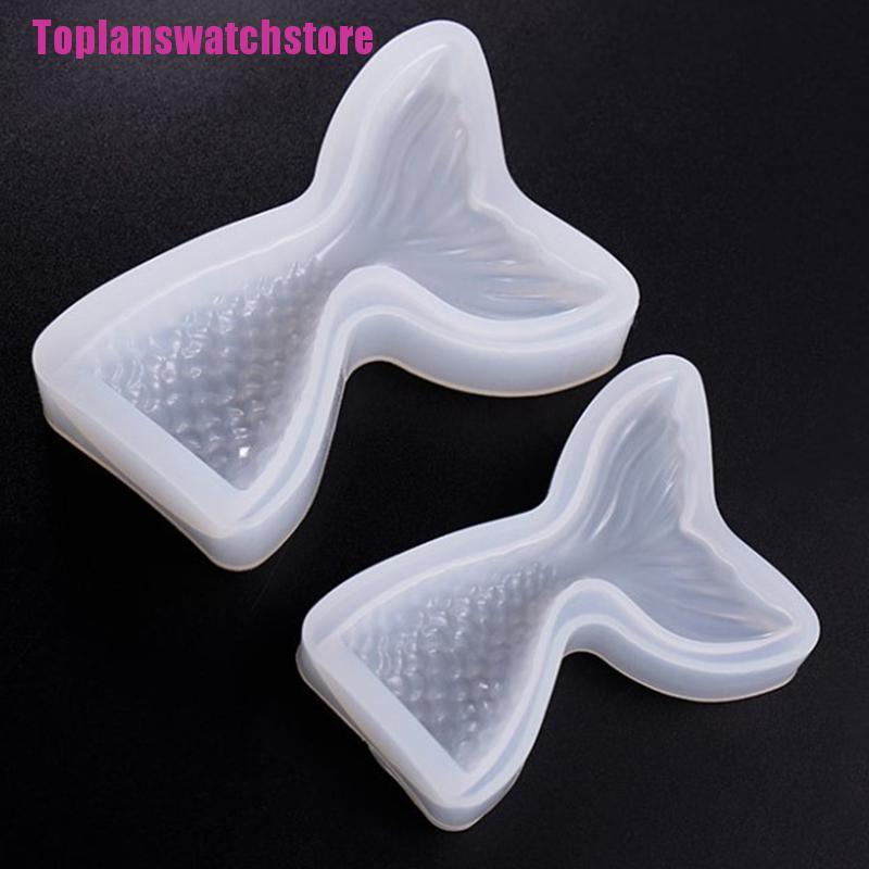 Khuôn Silicone Tạo Hình Đuôi Nàng Tiên Cá Trang Trí Bánh