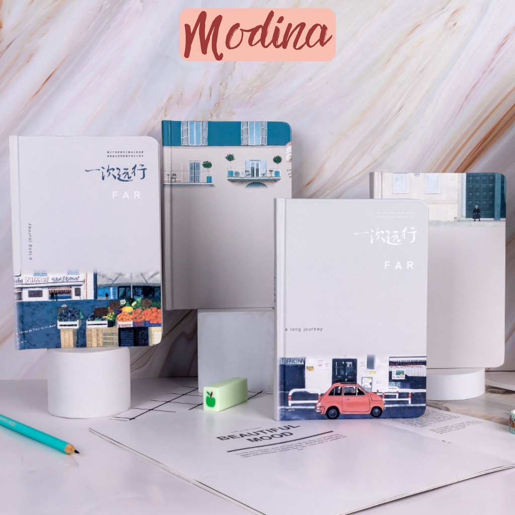 Sổ tay ghi chép kế hoạch a5 MODINA cute dễ thương, vở ghi chép công việc