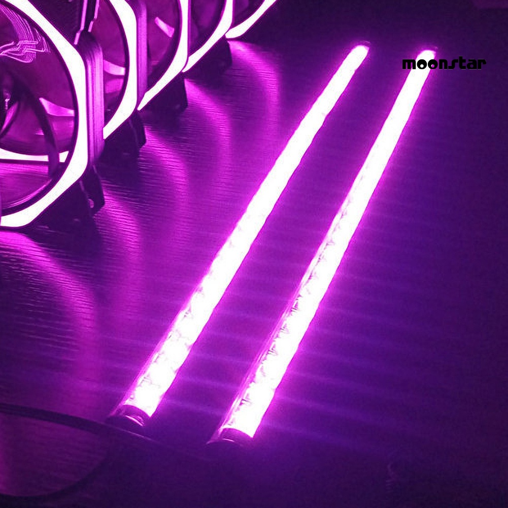 Dải đèn LED RGB nhiều màu sắc có nam châm linh hoạt trang trí vỏ máy tính