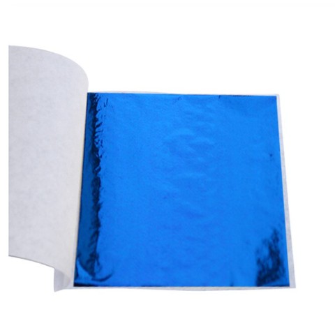 100 lá dát công trình màu xanh dương 9cm x 9cm