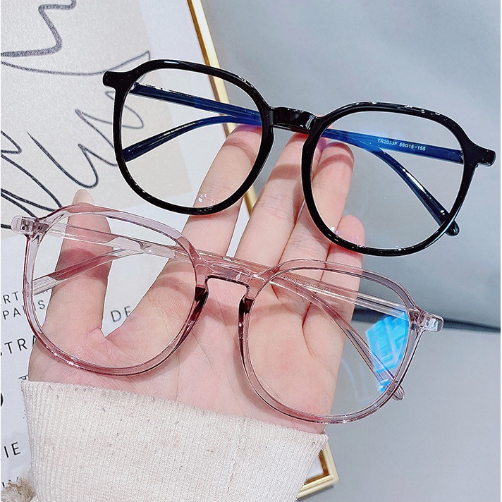 【0-600°】【Hàng Có Sẵn】Kính Cận Gọng Nhựa Chống Bức Xạ Ánh Sáng Xanh Dương Cho Nam Và Nữ