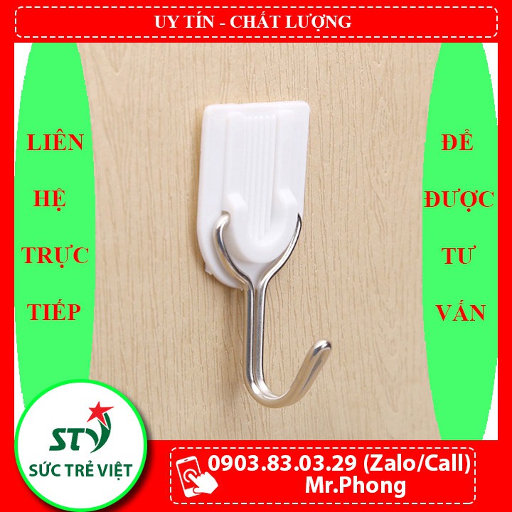 Móc dán tường, móc dính tường, móc dán tường siêu chắc