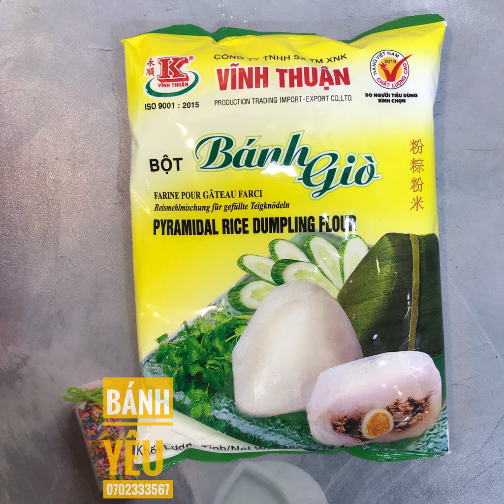 [Mã 77FMCGSALE1 giảm 10% đơn 250K] Bột bánh giò Vĩnh Thuận 400g