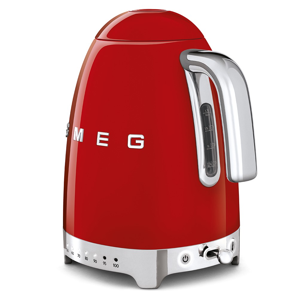 Ấm siêu tốc Smeg KLF04, điều chỉnh nhiệt độ