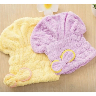 Dây tắm + mũ bông chụp tóc