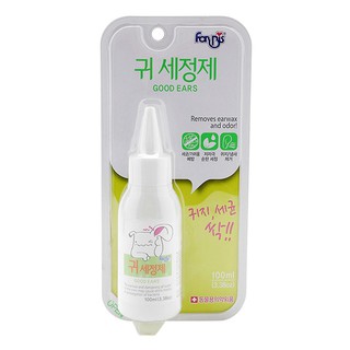 Dung dịch vệ sinh tai cho chó mèo Good Ear Forbis giúp loại bỏ ráy tai, dị vật và các chất bẩn trong tai thú cưng 100ml