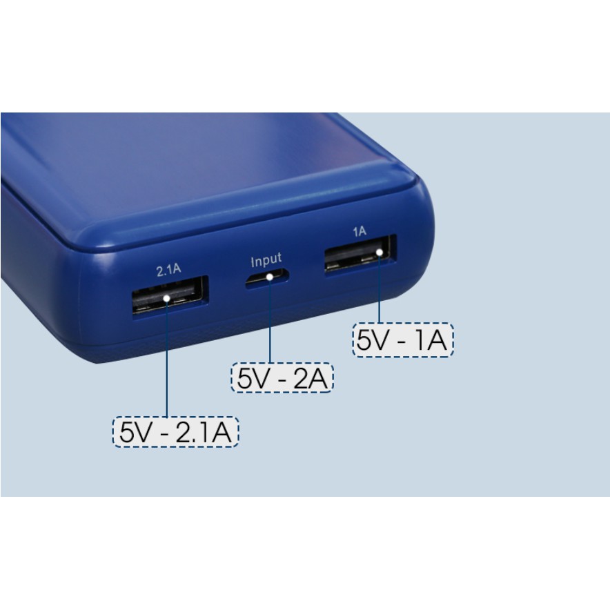 🔥CHÍNH HÃNG🔥 Pin sạc dự phòng Polymer 10.000 mAh AVA PA W11 💦Tặng kèm dây sạc Micro USB 💦LIKE NEW 98%