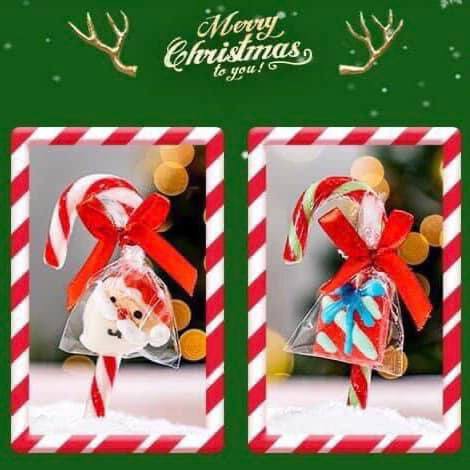 Kẹo giáng sinh Candy Canes 480g