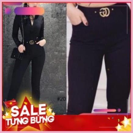 Quần Tregging cạp chữ sang chảnh