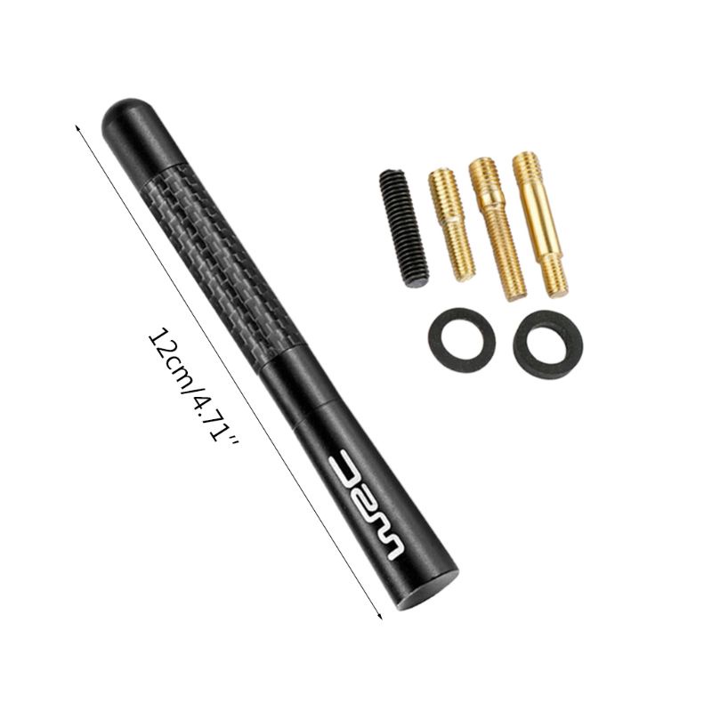 Ăng ten ngắn bằng sợi carbon cho Ford Focus 2 3 Peugeot 206 207 307 308 408 508 Opel