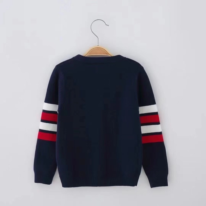 Áo Khoác Len Cardigan Cho Bé 3 Màu