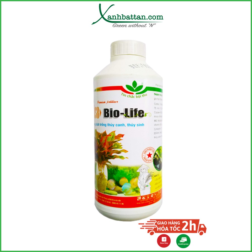 Dung dịch thủy canh và thủy sinh BIOLIFE 1 lít