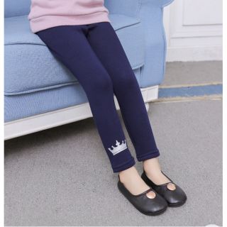 Legging lót lông bé gái