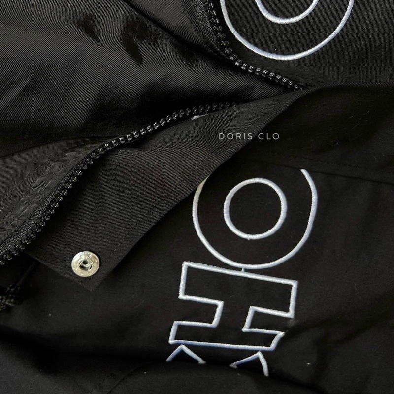 Áo Khoác Kaki Cổ Cao In Chữ Mẫu Mới KSS98