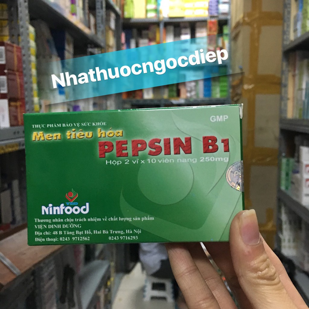 Men tiêu hóa PEPSIN B1 của viện dinh dưỡng quốc gia