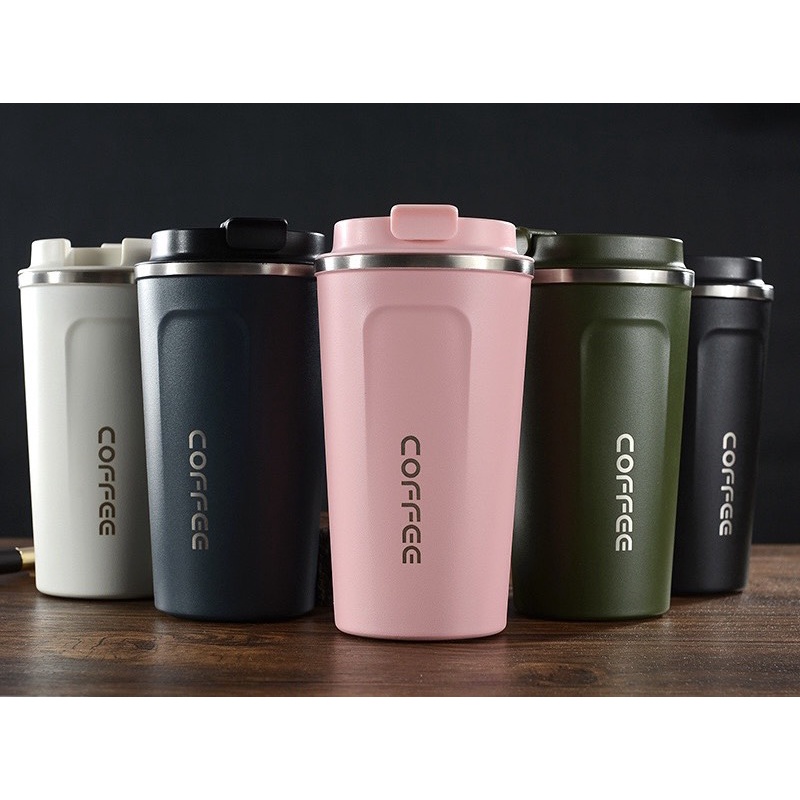 Ly cốc giữ nhiệt Coffee lõi Inox 304 giữ nhiệt đến 6-8h, chống tràn
