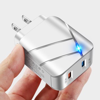 Cốc Sạc Nhanh 28w Qc3.0 + 2.1a