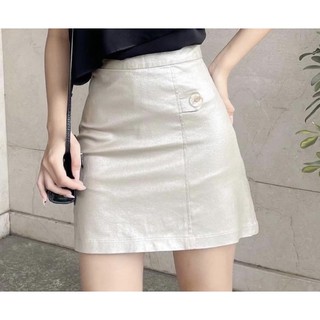 Quần váy chữ A nút Elly clothing