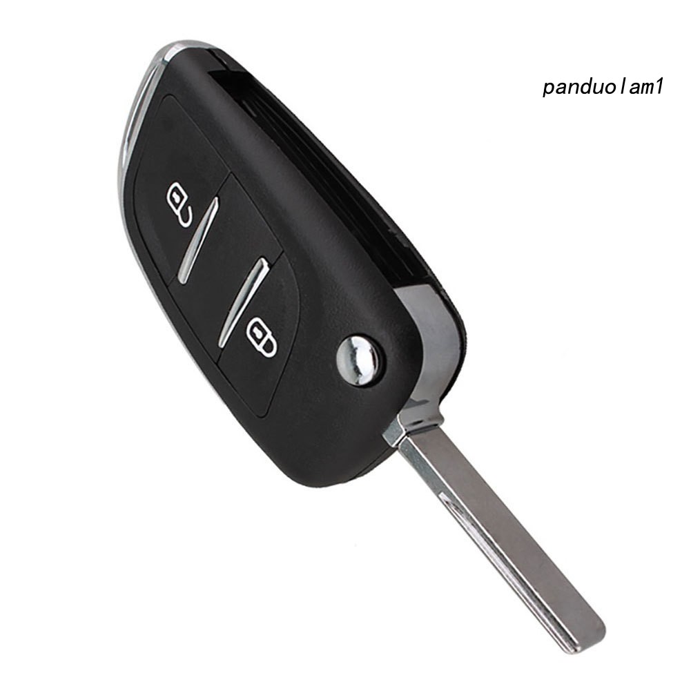 Vỏ ChìA KhóA ĐiềU KhiểN Từ Xa, 2 NúT BấM Cho Xe Peugeot 307 408 308 3008