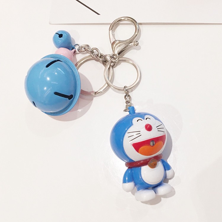 Hoạt Hình Móc Khóa Hình Doraemon Có Đèn Led Dễ Thương