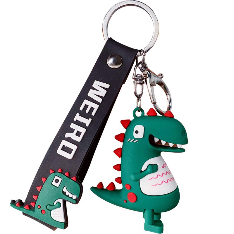 Móc Chìa Khoá Cute Khủng Long, Móc Khoá Keychain Hình Khủng Long Dễ Thương